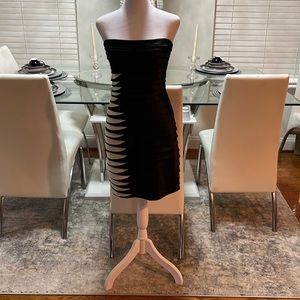 Women’s black mini dress
